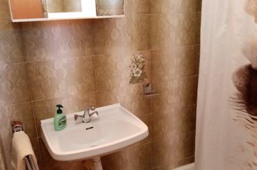 Apartments Peric Marija in Lopar, bathroom, shower and toilet